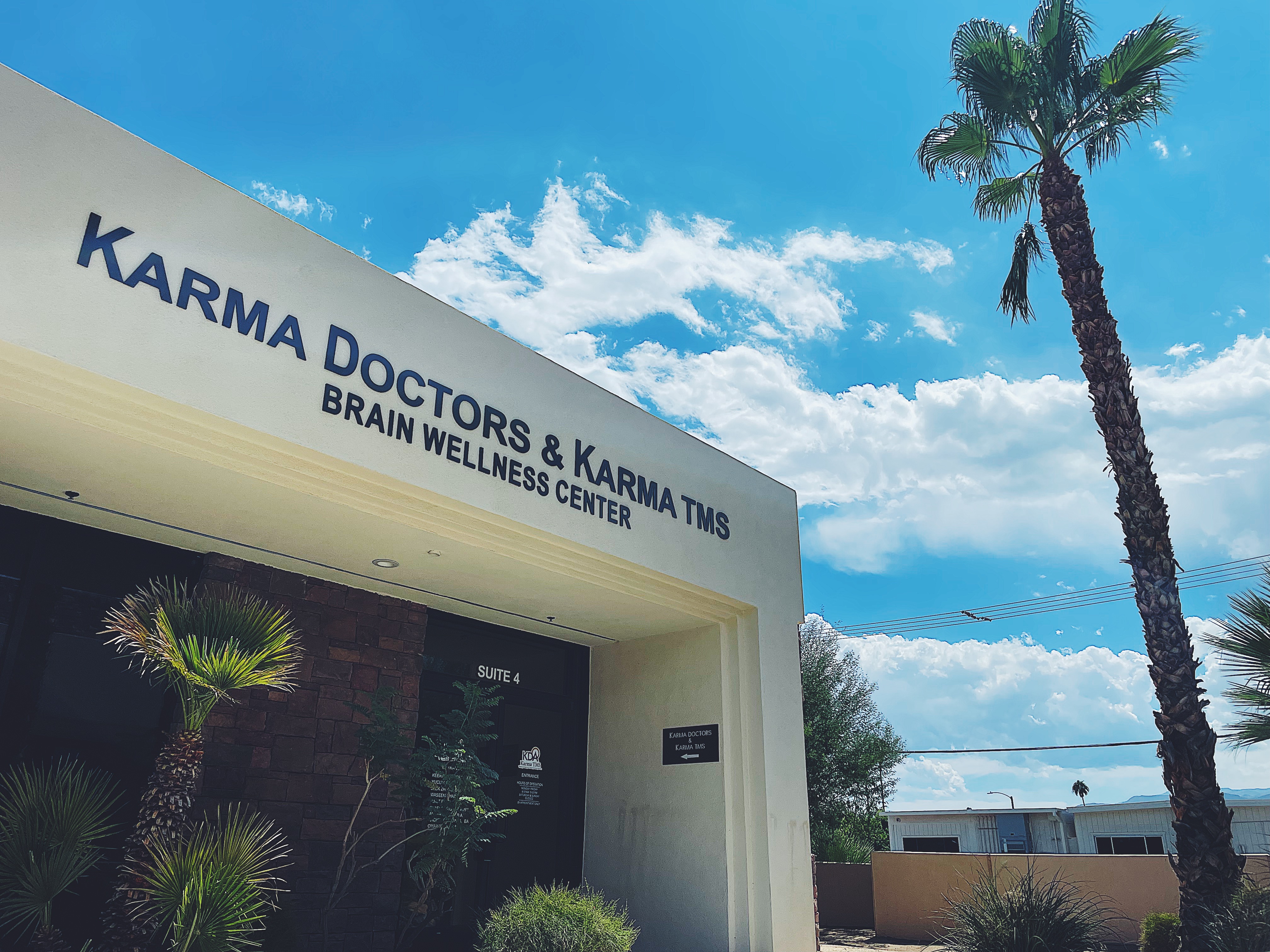 KarmaTMS Palm Springs Facility Entrance