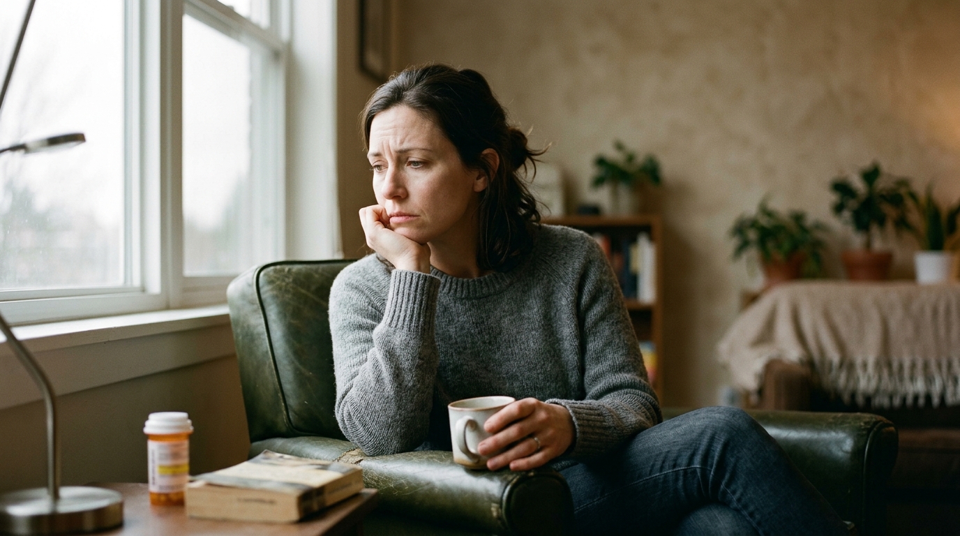 How Much Does Depression Treatment Cost - Person sitting contemplatively considering depression care options